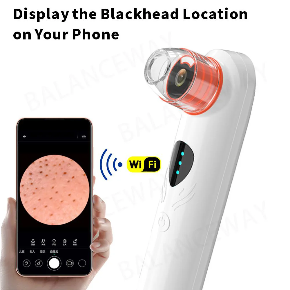 2023 Đầu Đen Tẩy Thị Giác Pore Cleaner Rửa Mặt Đen Chấm Bi Tẩy Tế Bào Chết Làm Đẹp Khuôn Mặt Chăm Sóc Da Công Cụ Cây Đẩy Mụn Tẩy Trang