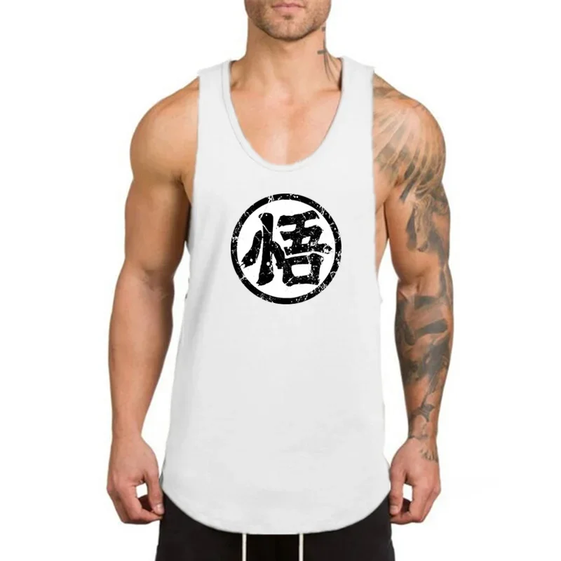 New Mens Clothing Muscle Fitness Casual Singlets Gym Workout Korean Sleeveless Tank Top Fashion Running Undershirt