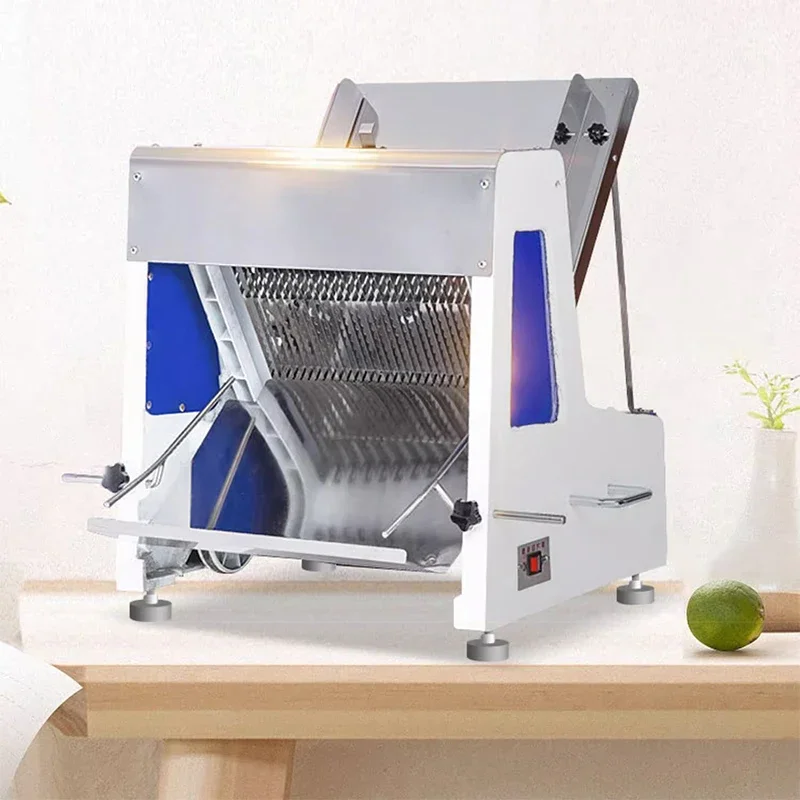 상업용 전기 절단기, 자동 스퀘어 백, 베이킹 토스트 빵, 햄번 슬라이서, 31 슬라이스