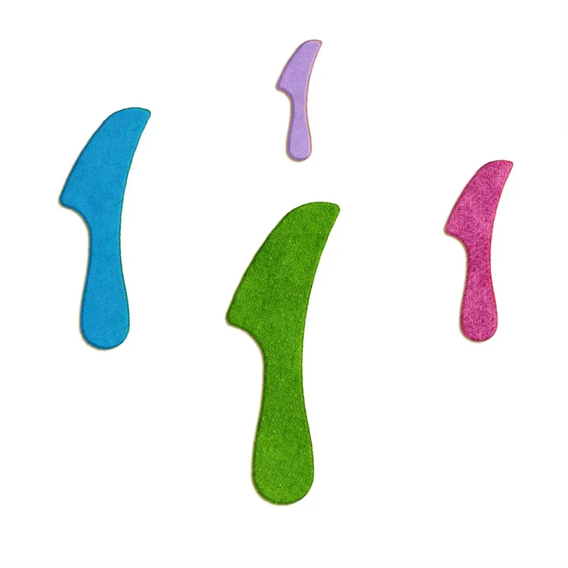 Four Specifications Cartoon Tableware,Small Table Knife,Plastic Molds,Cake Fondant Tools,Cookie Sushi and Fruits Cutters