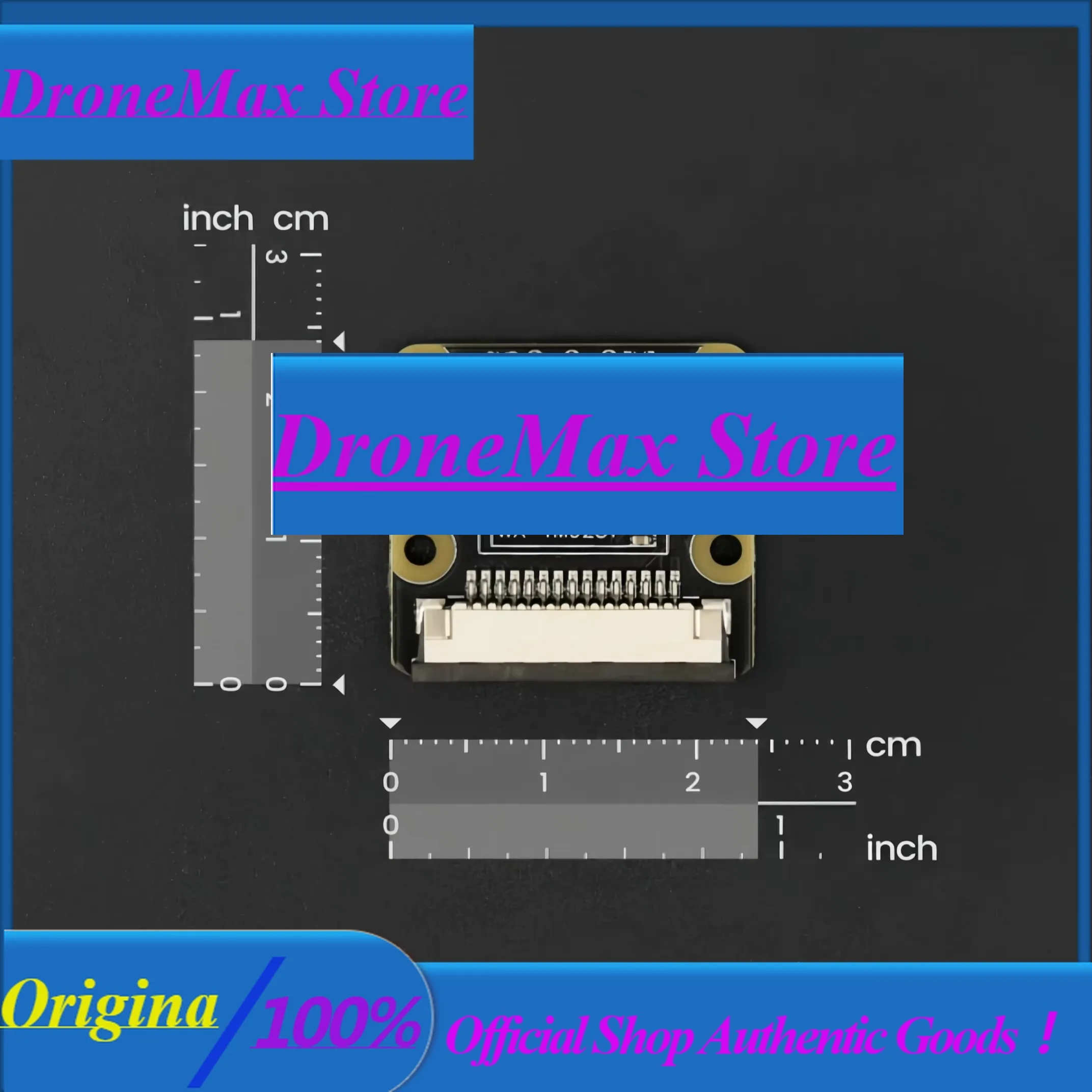DroMaOV9281 1MP Global Shutter Raspberry Pi Camera 1280x800 Monochrome For Pi 5/4 Motion Capture