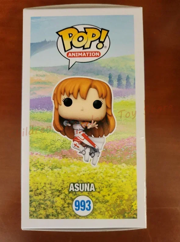 NEW Arrival Funko POP Movie&TV Swordat Online Series Asuna #993 Vinyl Action Figure Dolls Toys Gifts