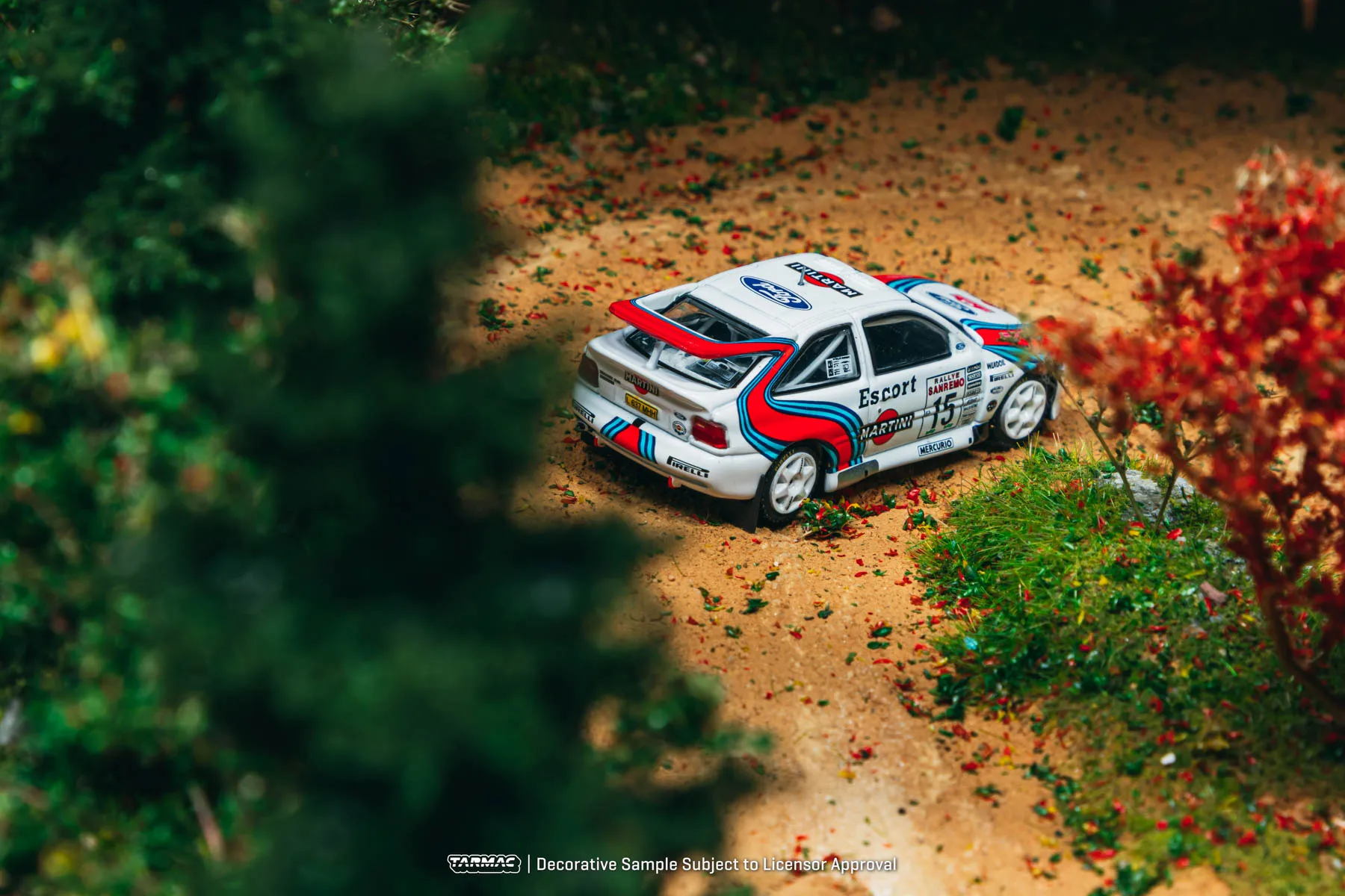 Tarmac Works TW 1:64 Escort RS Cosworth WRC Rallye Sanremo 1994 Malcolm Carro Modelo Diecast
