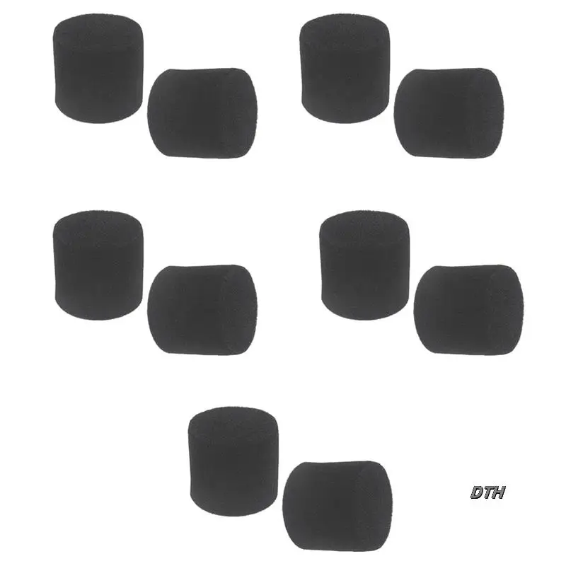 

10Pcs Sponge Plugs For Speaker Port Tubes Bass Reflex Tubes Loudspeaker Woofer Vents Enhances Bass Phase
