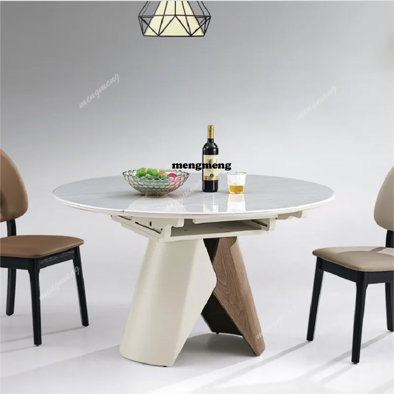 

Solid Wood Dining Table Multi-functional Personality Household Dining Table Modern Fashion Dining Room Furniture Esstisch