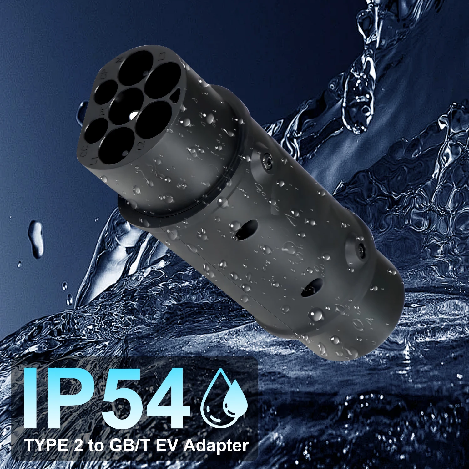 コランキー32A 7.2kw タイプ2 - GBT EV充電器 22kwアダプター 中国GBT電気自動車用コンバーター 家庭用充電