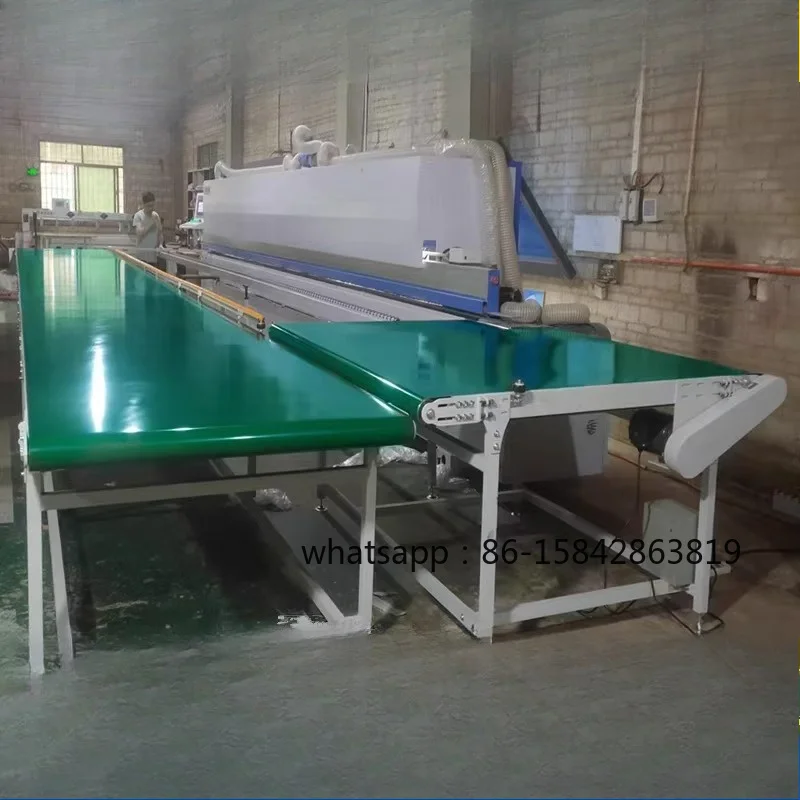 Rotary Line Conveyor Conveyor Belt Wooden Board Blanking Platform Assembly Line Food Express Logistics Sorting Line