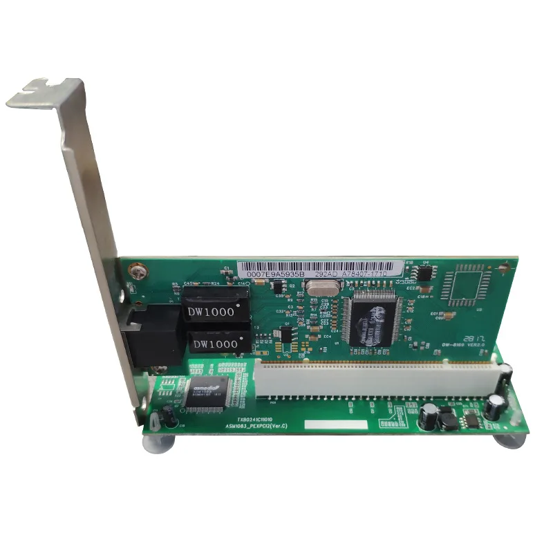 PCI-e to 2 PCI adapter cards support innovative USB interface expansion cards for data acquisition