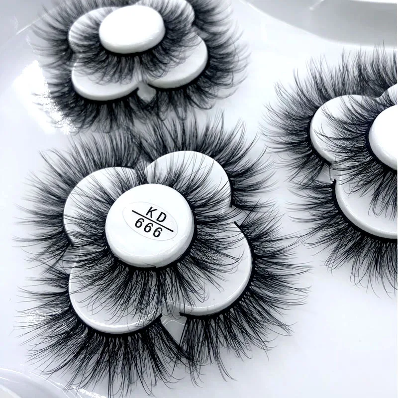 HBZGTLAD 9 Paar 8-25mm 3D Nerz-Wimpern Flauschig und Geschwungen Weich und Locker Maßgefertigte Box mit Natürlich Aussehenden Nerz-Wimpern – Detail 37