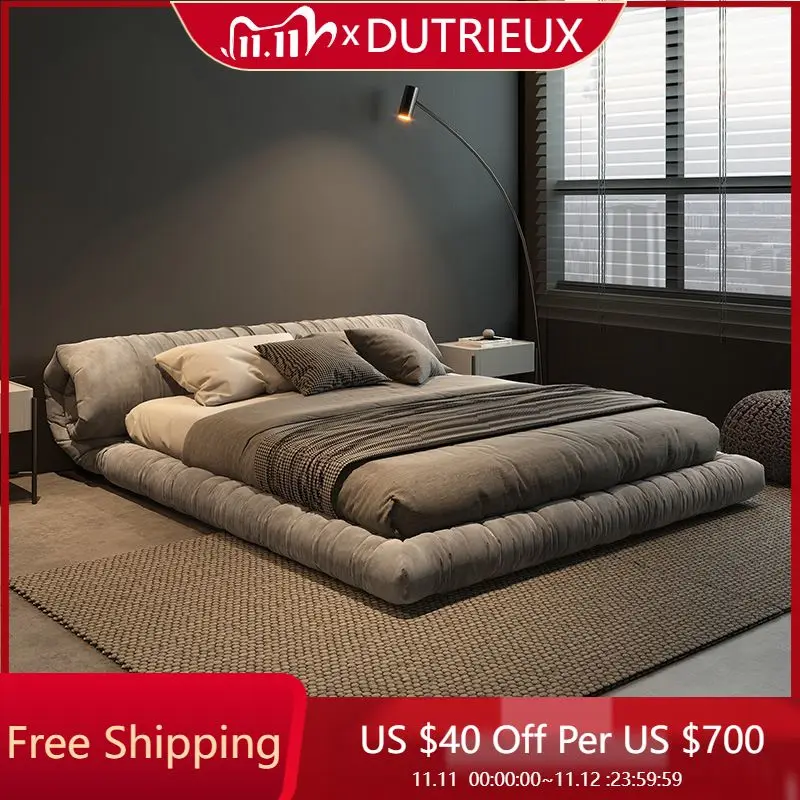 

European Confortable Bed Frame Full High Quality Wedding Fashionable Bed Relax Apartment Design Cama De Casal Home Furniture