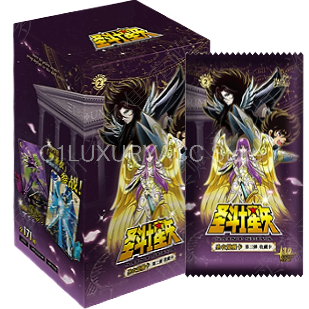 

Новые карты Saint Seiya KAYOU VOL.2 аниме-фигурки коллекционные карты Mistery Box настольные игры игрушки подарок на день рождения для мальчиков и девочек