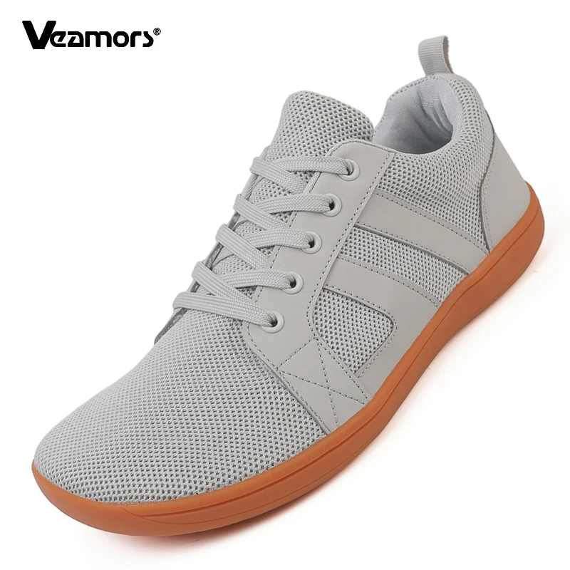 Minimalist Barefoot Shoes Unisex Light Breathable Wide Toe Sneakers Non-slip Men's Running Shoes Outdoor Casual Walking Shoes