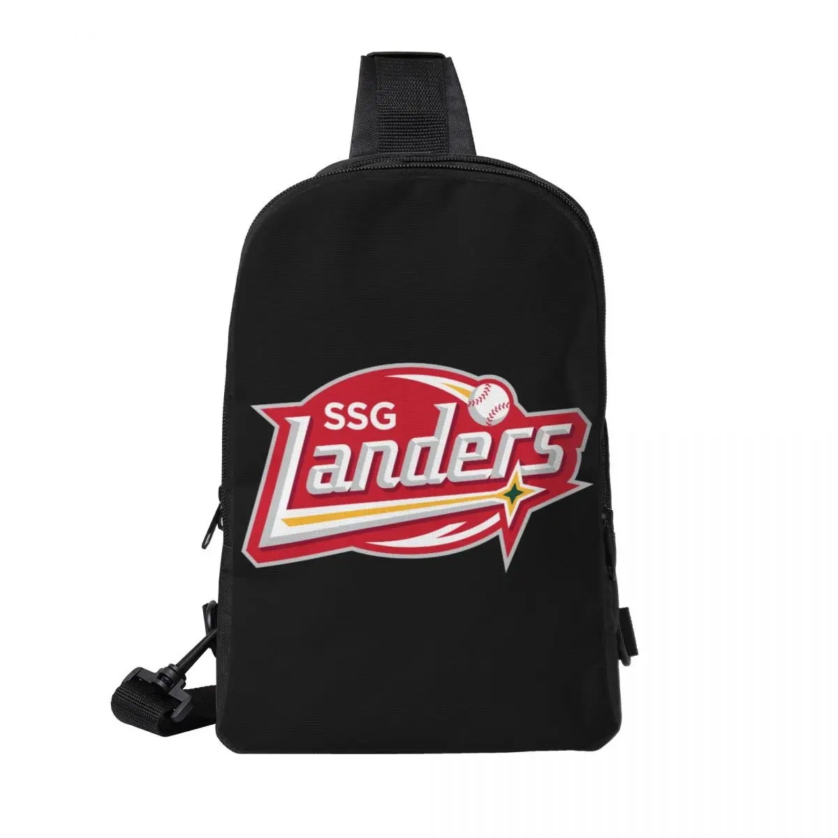 

SSG LANDERS Chest Bag Men Sling Crossbody Backpack Chest Bag Traveling Hiking Daypack Shoulder Bag
