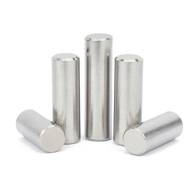 GB119 M1 M2 M3 M4 M5 M6 M8 M10 M12 Dowel 304 Stainless Steel Solid Cylindrical Pins Supply Non-Standard Size Locat Parallel Pin