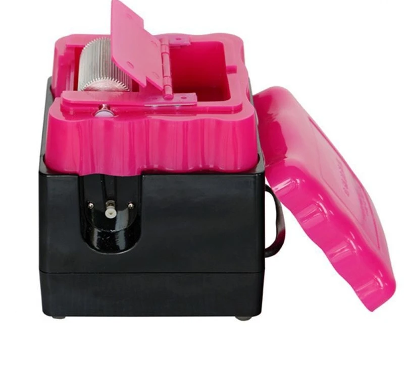 Leather electric oil edge box leather