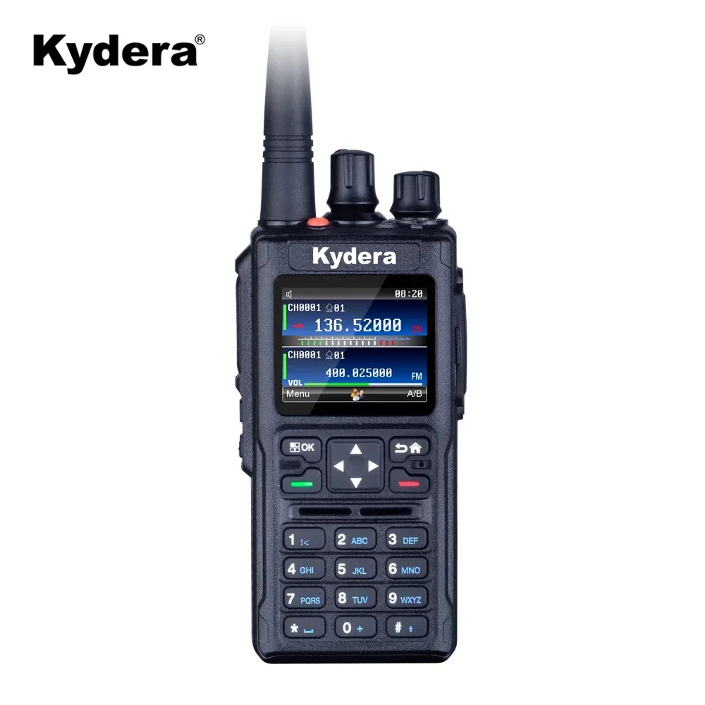 

2025 Last Design VHF UHF Handheld Digital Radio Wireless 2-way Communications Radio DR-550UV With AES256 Bluetooth