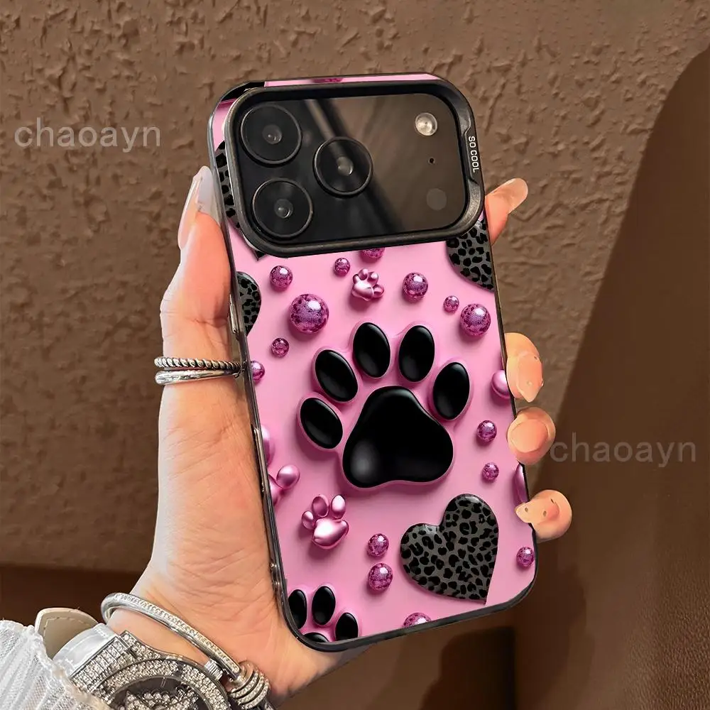 

Claw heart pattern Phone Case case for iPhone17 16 15 14 13 12 11 Pro/ Max/Plus shock-proof rear cover anti-fingerprint