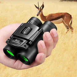 Binoculars 8x21 HD Imaging Adjustable Zoom Pocket Designed for Travel, Hiking, Birdwatching and Concerts