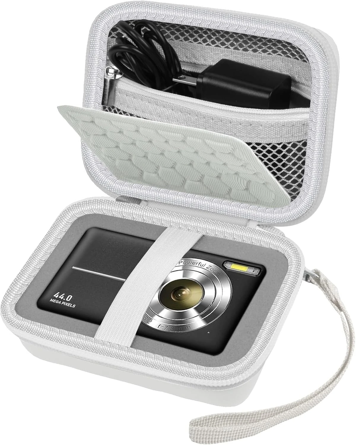 Carrying & Protective Case for Digital Camera, for CAMKORY/for Kodak Pixpro/for Canon PowerShot ELPH 180/190 / for Sony DSCW800