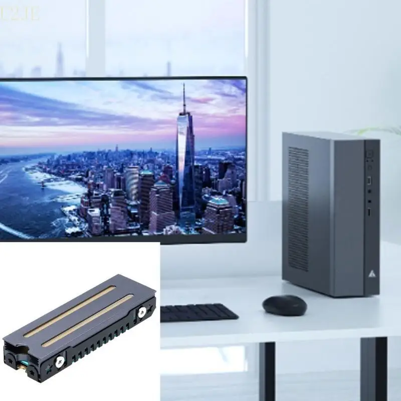 U2JE ARGB Sync M.2 2280 Nvme SSD Coolers RGB M.2 Nvme Radiator Heatsink Thermal Pad
