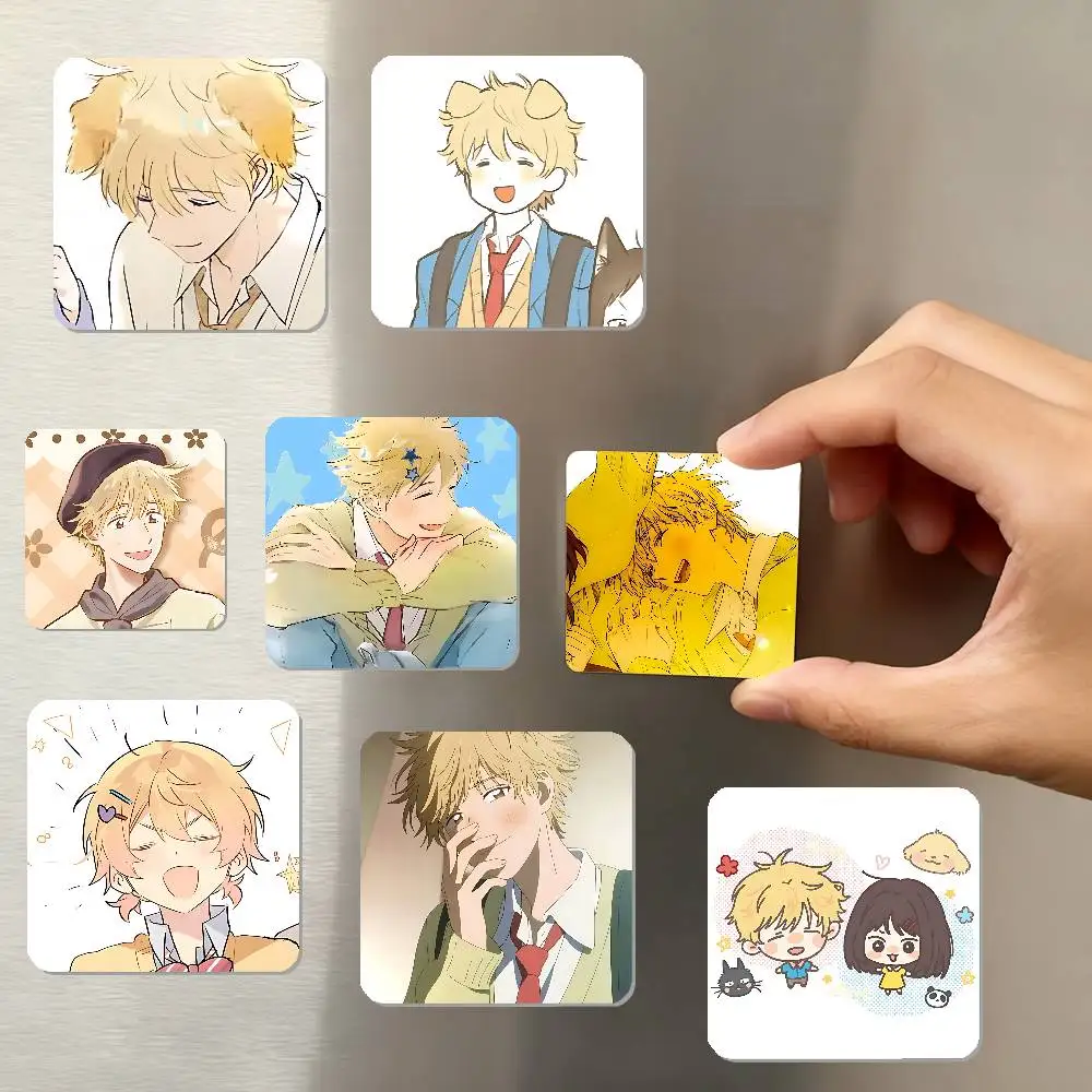 Anime Skip-And-Loafer-s Refrigerator Magnet Square Stickers - Can Be Used To Personalize Home Decoration And Are Ideal Keepsakes