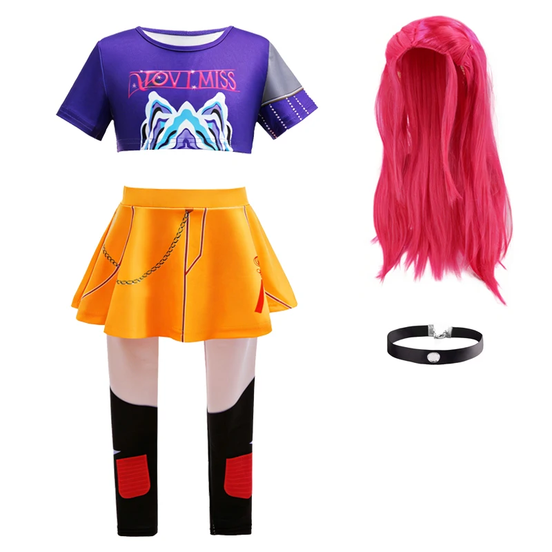 

3PS костюм для девочек, корейский тренд, костюм для ролевых игр в стиле хип-хоп, костюм для дня рождения, сценического костюма, Хэллоуина, карнавала, детская стоимость