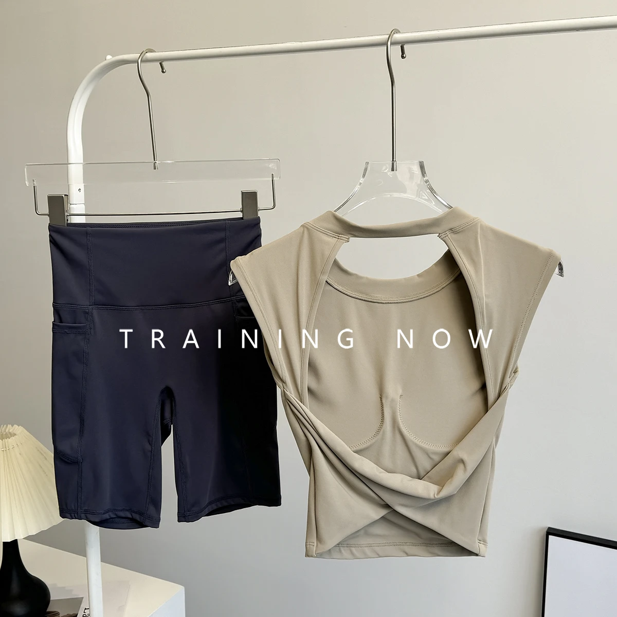 

Sports suit for women in summer one-piece chest pad yoga sleeveless vest advanced sense running exercise fitness quick-drying