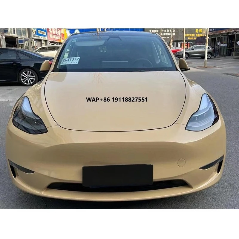 

Новое поступление 1,52*18 м оригинальная автомобильная краска пустынный шторм желтый авто меняющая цвет пленки автомобильная виниловая пленка упаковочная наклейка