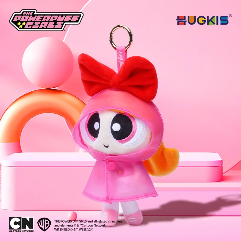 لعبة Powerpuff للفتيات من القطيفة صندوق أعمى ديكور Kawaii فستان لطيف معطف واق من المطر هدية عيد ميلاد لهواة جمع الأطفال
