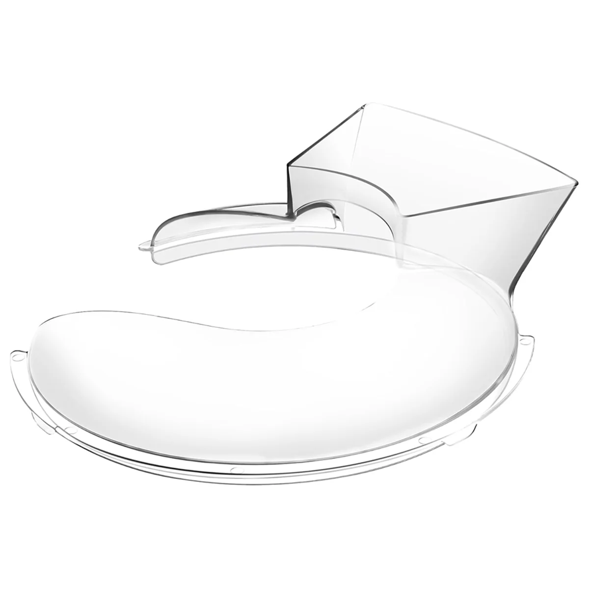 HOT Pouring Shield for Kitchenaid 5.5 Quart, 6, 7, 8 Qt Stainless Steel Bowl-Lift Stand Mixer Accessories Splash Guard