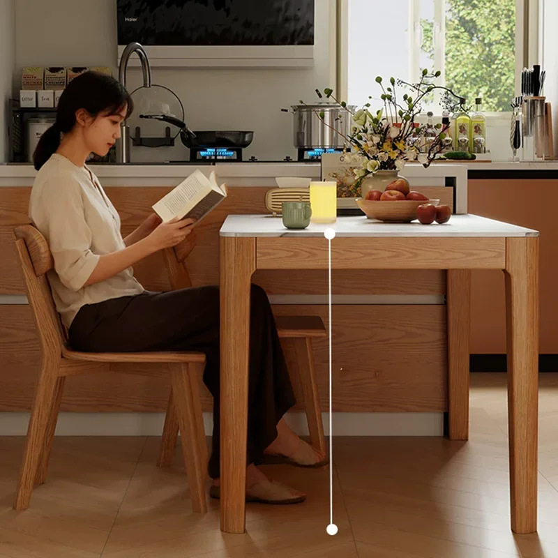 Kitchen Mobile Dining Table Restaurant Modern Luxury Living Room Writing Dining Table Designer Muebles Commercial Furniture