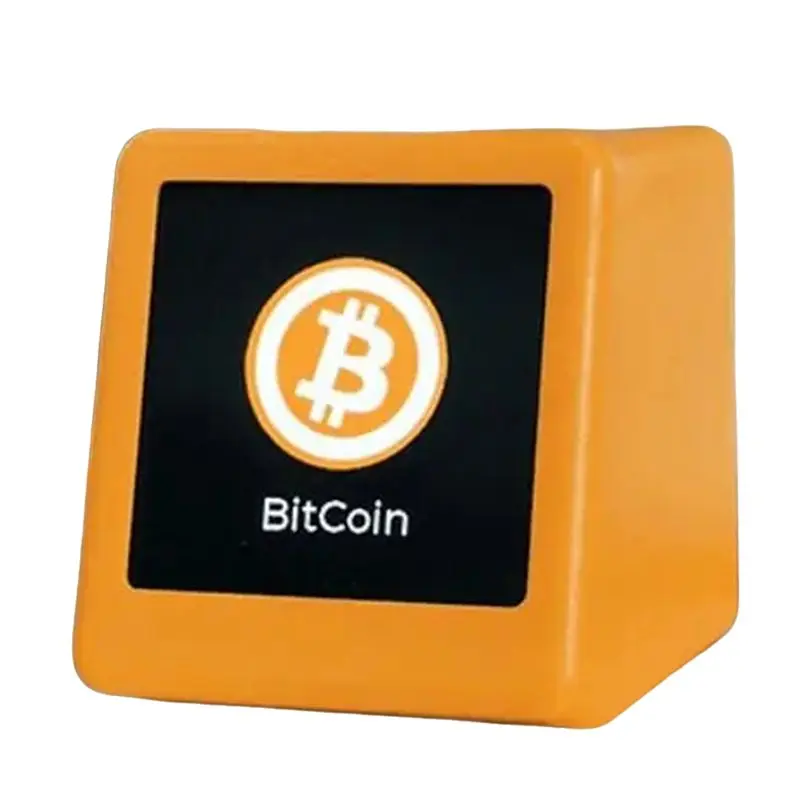 A84E-Newly Upgraded Smart Wifi Weather Clock Stock Exchange Rate Bitcoin Cryptocurrency Price Tracking Display