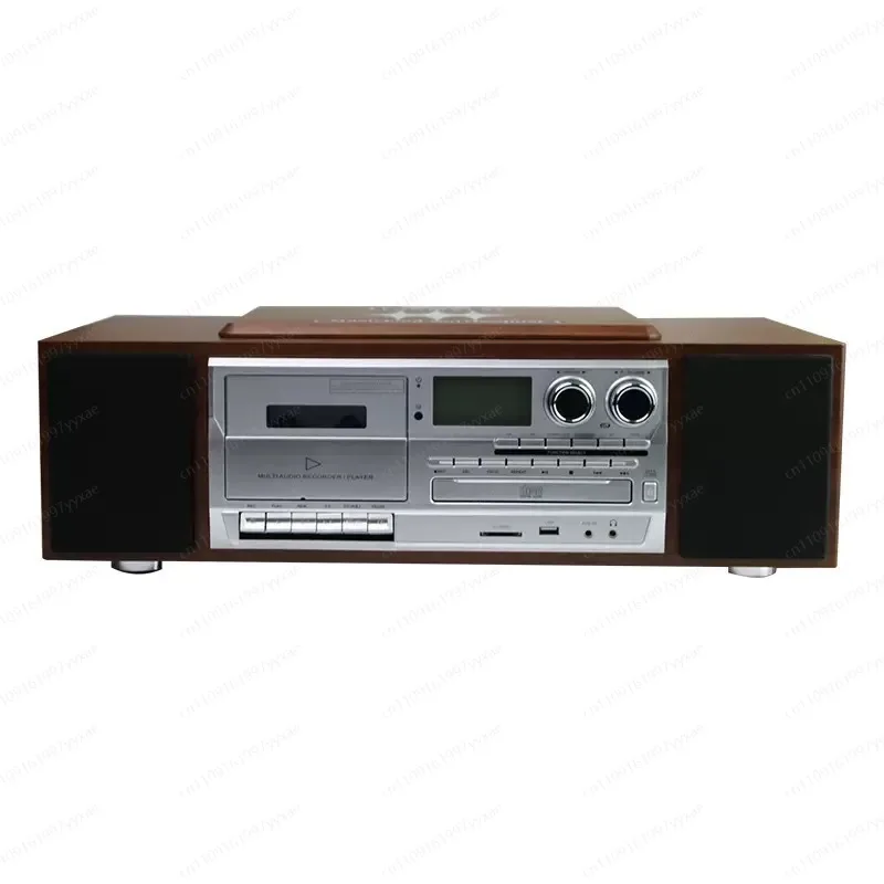 Classic retro all-in-one cd player vinyl record player tape radio home ornament bluetooth speaker