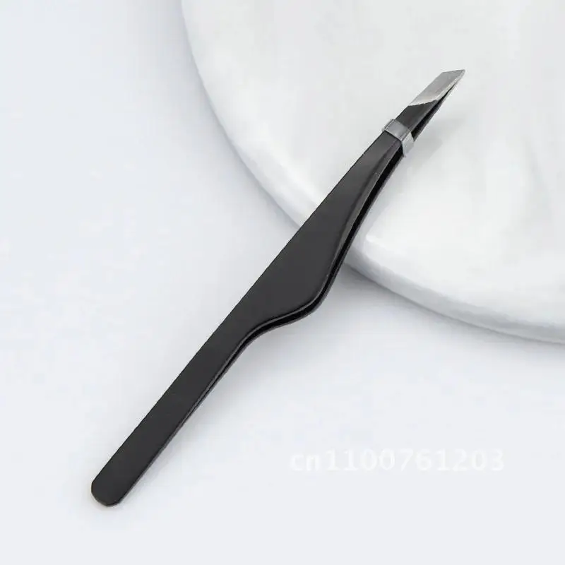 10 Pcs ความงามสแตนเลสสตีลคิ้วตัดคลิปขนตา Double Eyelids Stick ดาบประเภทแต่งหน้าแหนบขายส่ง