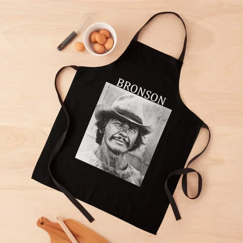 

Funny Gift For Charles Bronson Halloween Apron Women Kitchen Chef Accessory Kitchen professional hairdresser Apron