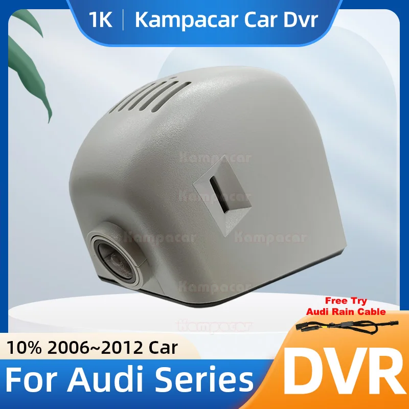 Kampacar AD02-1K 1080P Wifi Dash Cam Car Dvr Camera For Audi A3 8p A4 B8 A5 S5 A6 C7 4F C6 Q5 Q7 TT 2006-2012 10% Cars Dashcam