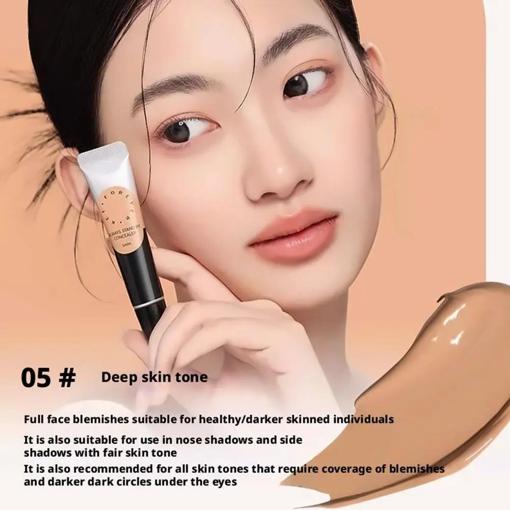 Foreverkey Concealer Crème Langdurige Gladde Make-Up voor Donkere Oogkringen Puistje Marks Stand Door Foundation Concealer 1PCS P4S6