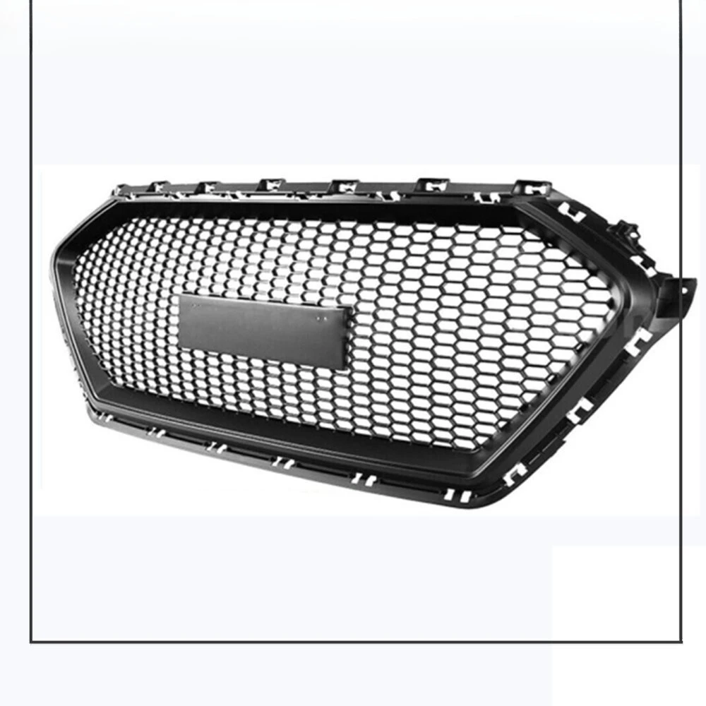 

For Hyundai Elantra Sedan 2017-2018 Front Grille Honeycomb Style Matte Black