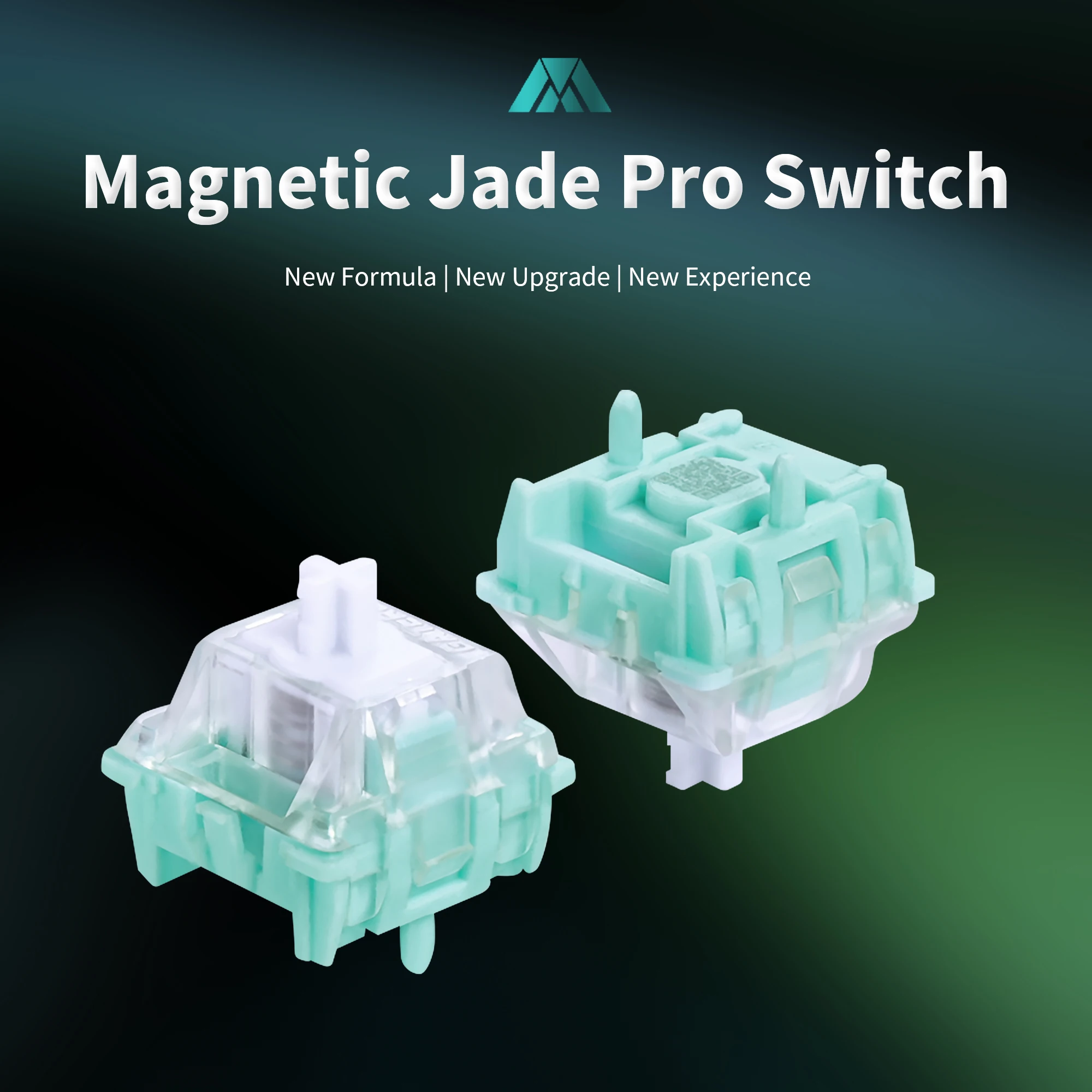 GATERON Magnetic Jade Pro Switch Linear Adjustable Custom Magnetic Mechanical Keyboard Magnetic Gaming Hifi Keystroke Switches