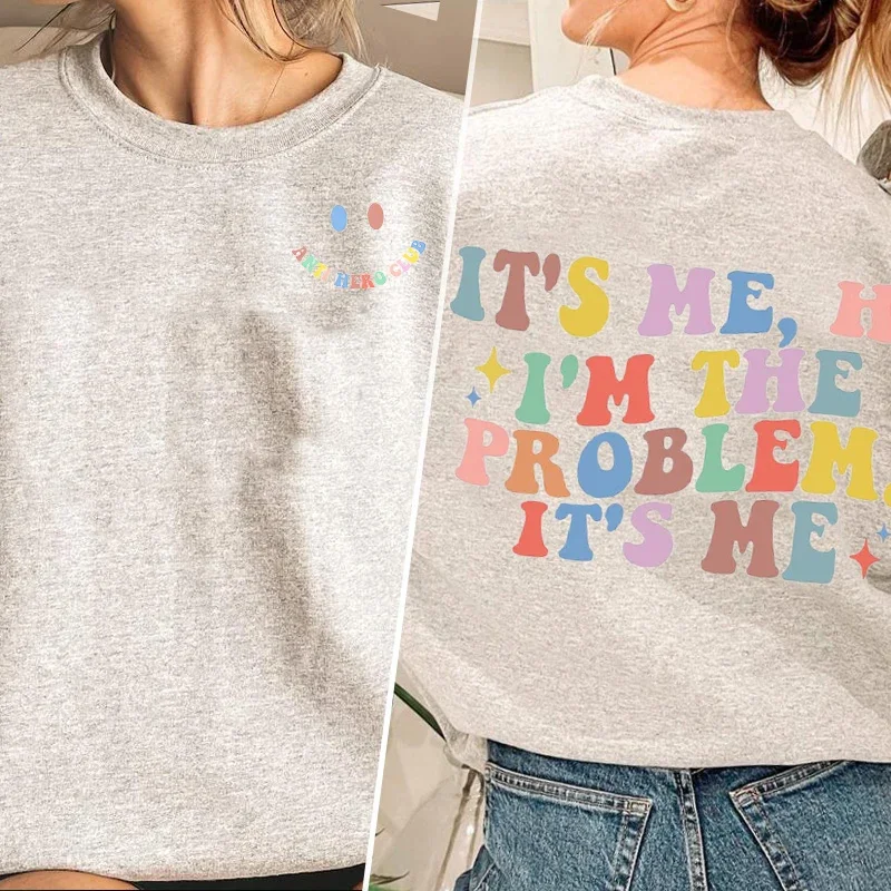 It\'s Me Hi sono il problema felpe Pullover Streetwear donna Midnights Lyric Tour felpa con cappuccio abbigliamento donna oversize