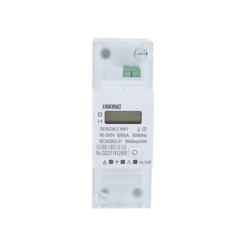 

2026 DDS238-2 WIFI IVAP TUYA WIFI Smart Meter Over Voltage Protector House Smart kWh Meter