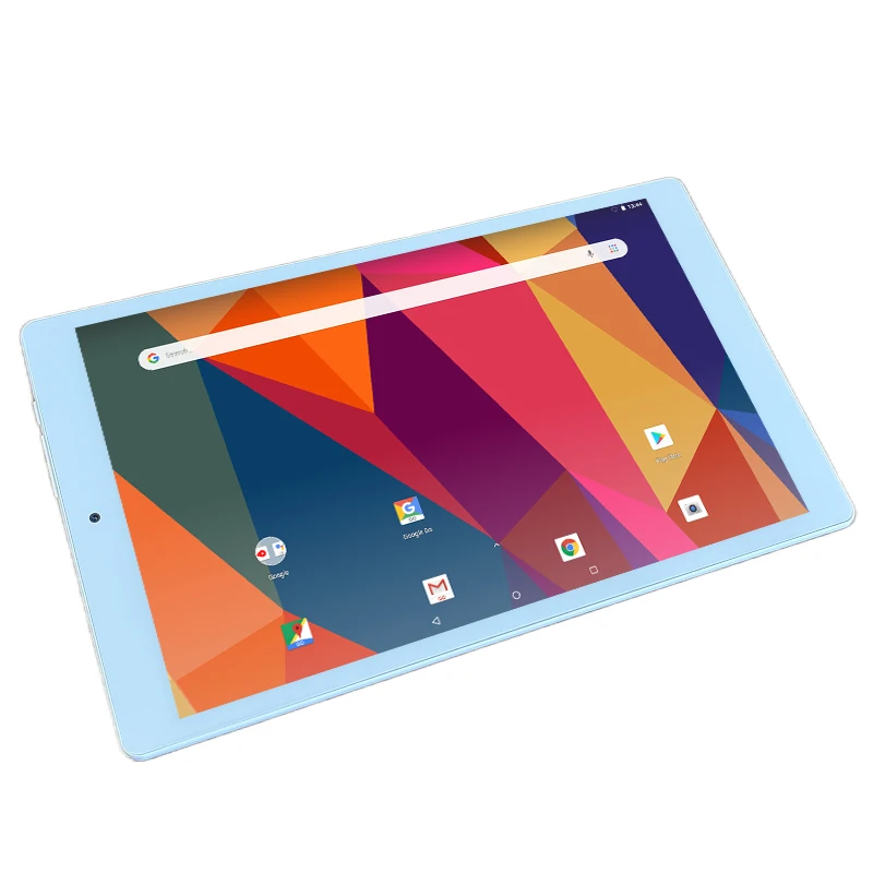 10.1 POLLICI 1 GB di RAM 16 GB di ROM M16QF2 Android 8.1 Tablet PC MT8163 Quad Core 1.3 GHz Doppia fotocamera WIFI Tipo di cartella Custodia per il trasporto