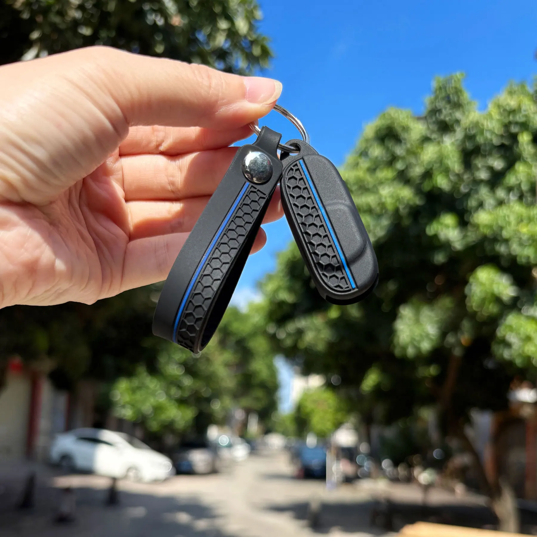 Silicone Key Fob Case Keychain Cover For Zontes Kiden GK350 125m 150m 150D 368E 368D 368m 350D 350m ZT350-D 350E 368K 150X 368G