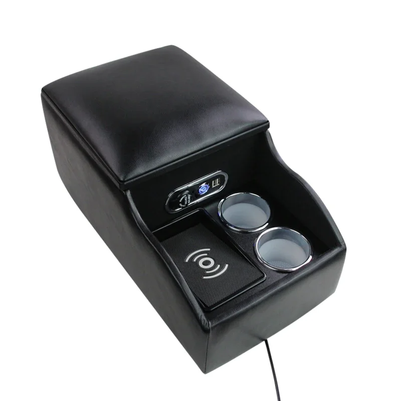 

Equipment Smart Library Multifunctional General Large Capacity Armrest Back Row Storage Box In The Car