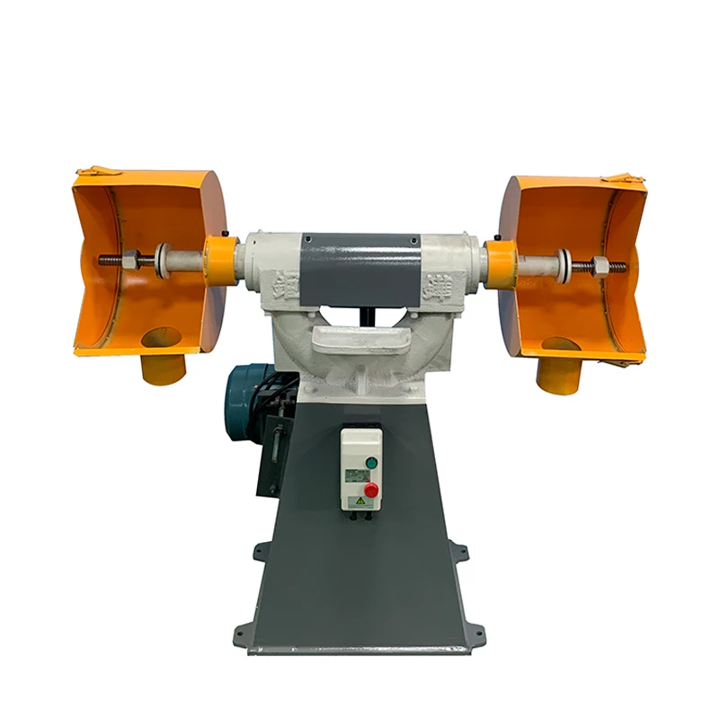 Industrial-Grade Three-Phase Manual Polisher for Metal Buffing and Finishing