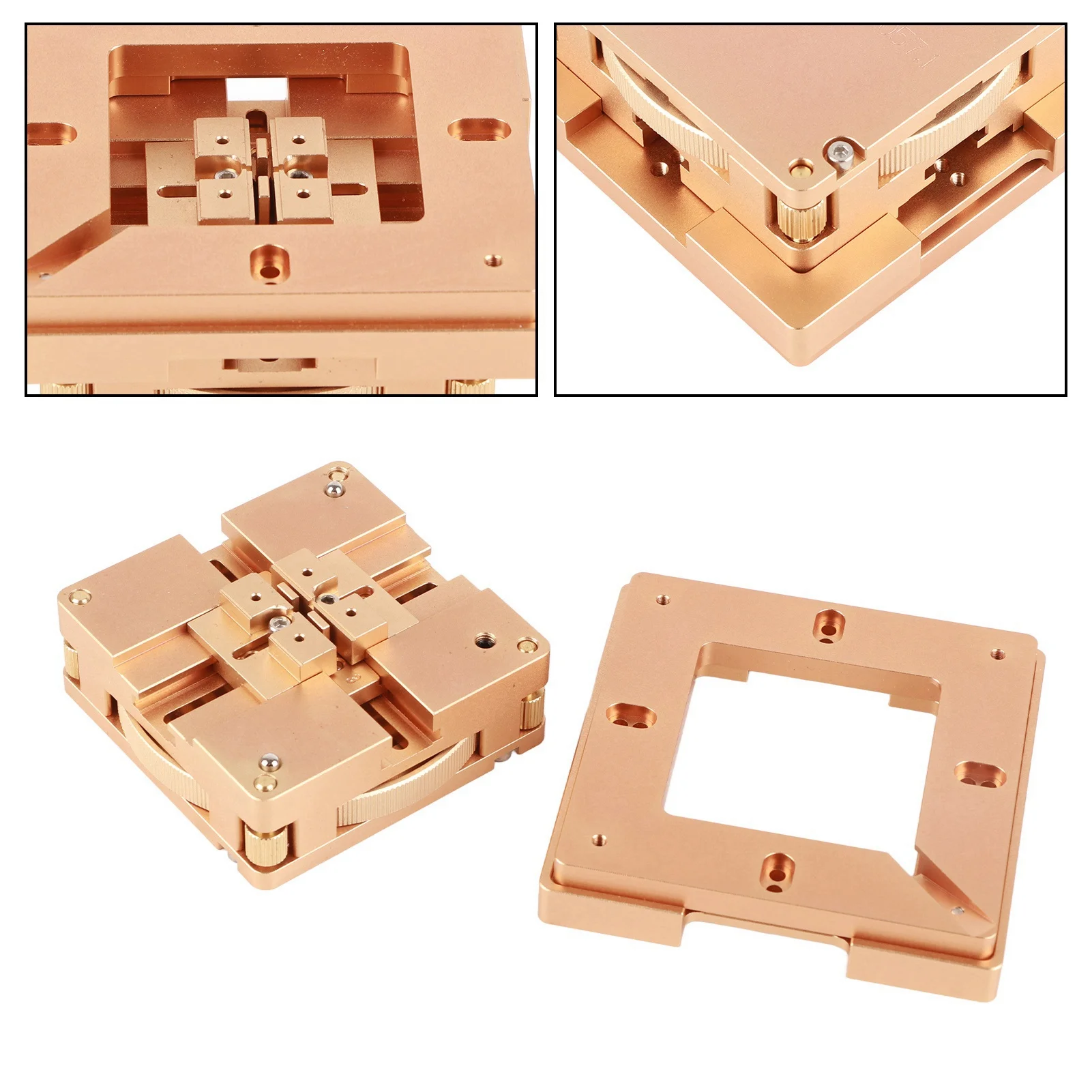 BGA Stencil Holder WN8090 BGA Reballing Station Auto Magnet Stencil Solder Rework Kit Soldering Station Stencil Reballing Kits