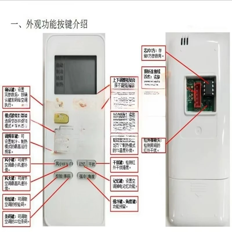 For the original new third-generation air conditioner detector, cabinet electronic control fault maintenance and detection tool