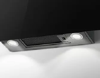 90 cm wandmontierte Dunstabzugshaube 800 m3/h A+++ LED-Touch-Steuerung, schwarzes Glas – Umlauf-/Abluftoption – Detail 7