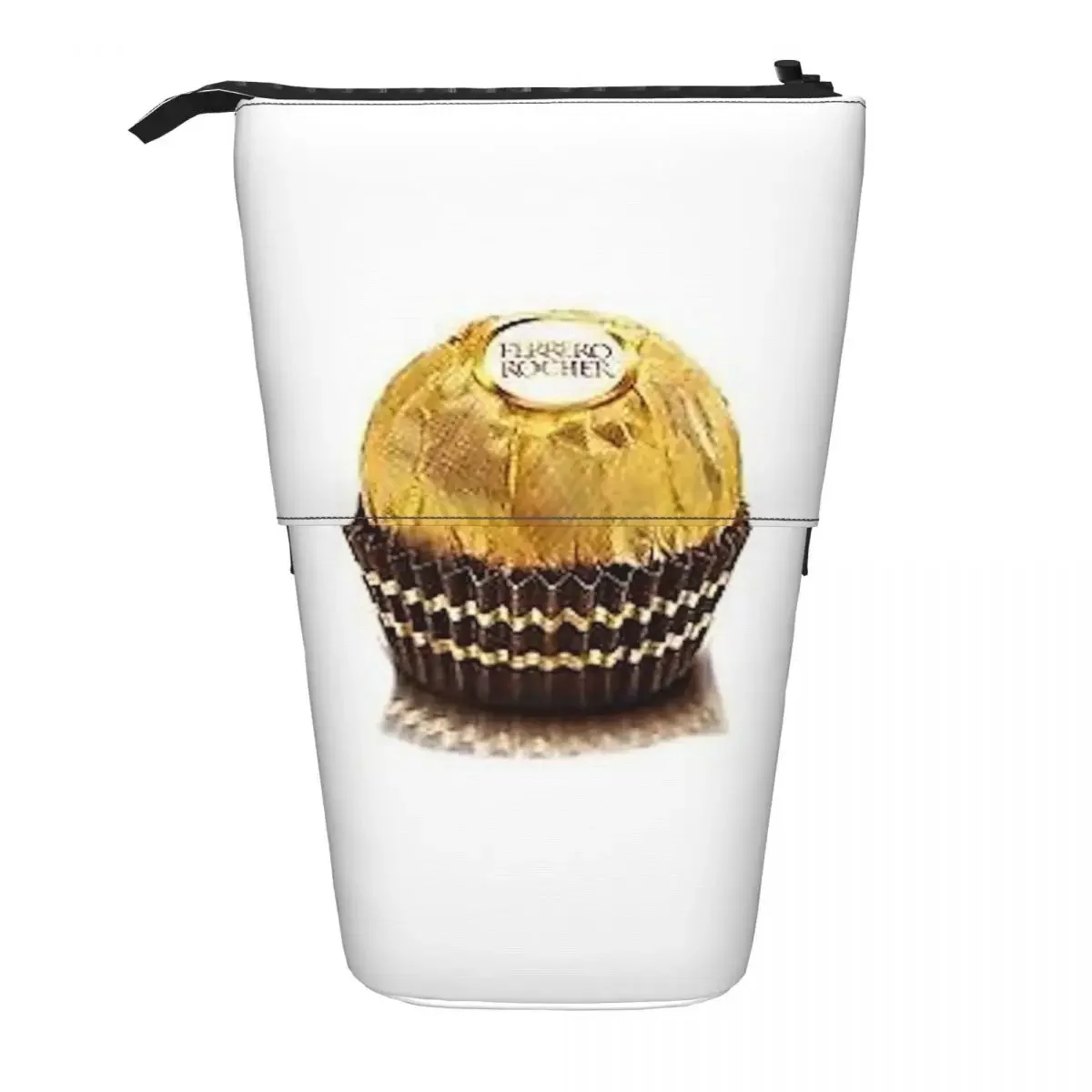 Estuche Reversible para Lápices Ferrero Rocher, Portalápices, Bolsa de Almacenamiento para Niños y Niñas, para la Escuela