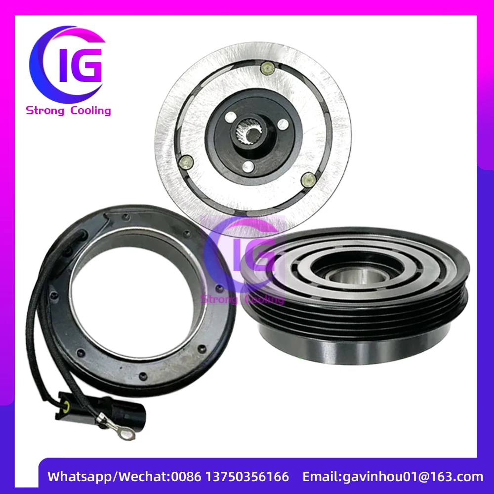 New AC Compressor Clutch For Hyundai Tucson MK1 Elantra MK3 Kia Sportage MK2 2.0 97701-2C100 977012D100 977012E000